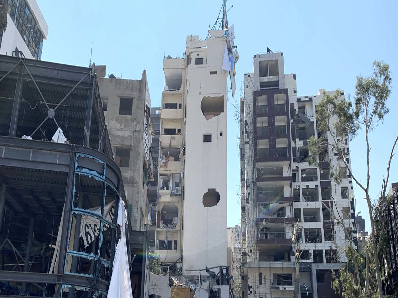 La explosión en Beirut destruyó tres hospitales y daño dos más