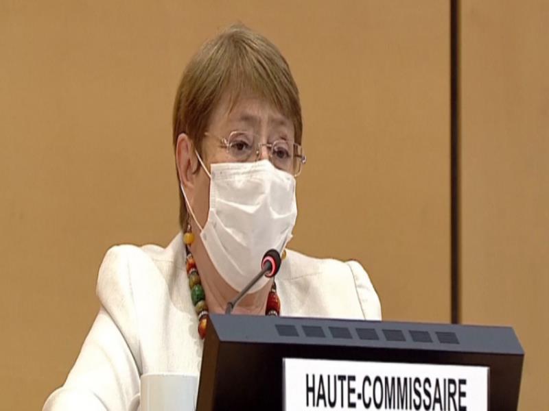 ONU. La Alta Comisionada de la ONU para los Derechos Humanos, Michelle Bachelet