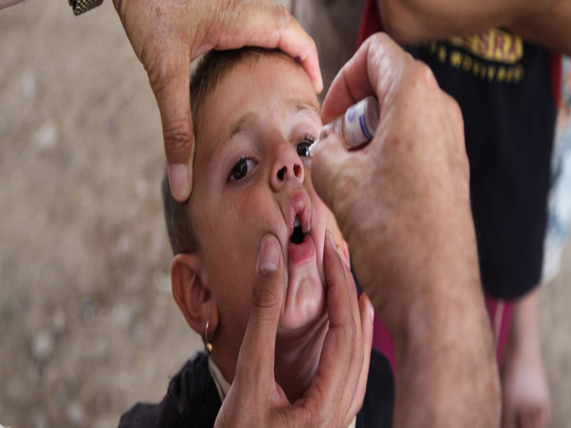 UNICEF/Wathiq Khuzaie. Vacunación contra la polio en Brasil