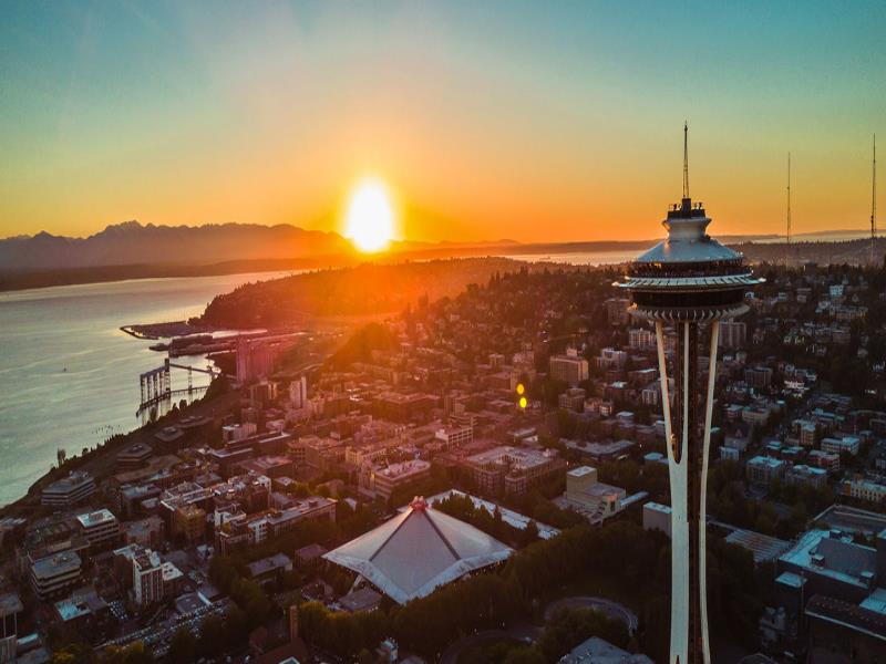 Unsplash/Alex Mertz. La ciudad de Seattle ha registrado temperaturas récord debido a la "cúpula de calor" que asola al noroeste de Norteamérica