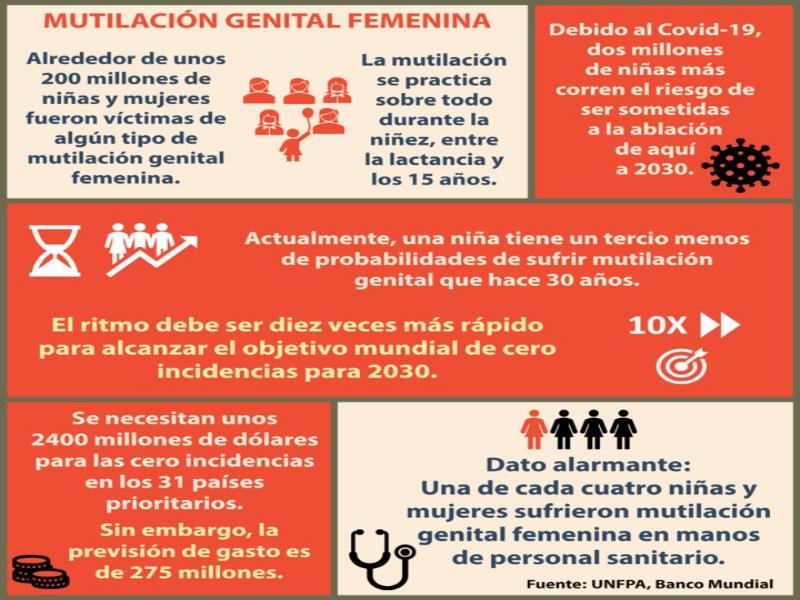 Noticias ONU Datos sobre la mutilación genital femenina.