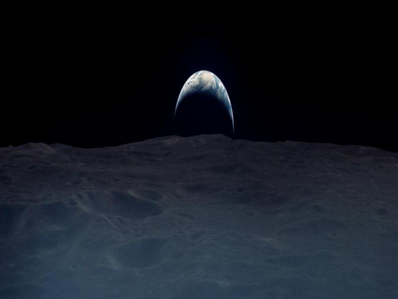© NASA.Esta imagen del "amanecer de la Tierra" fue capturada por un astronauta estadounidense en 1969