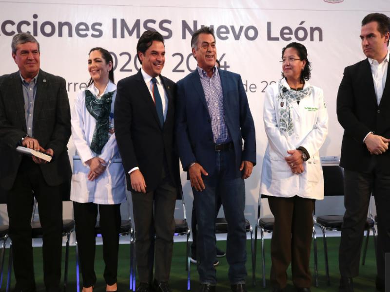 En 2010 fue la última vez que se inauguraron obras del IMSS en Nuevo León