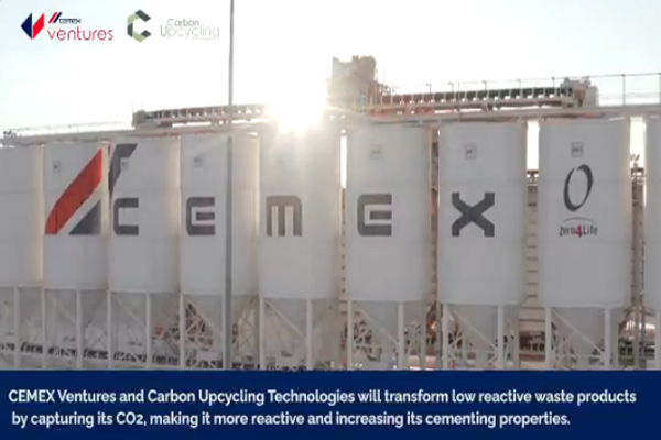 El acuerdo iniciará con un análisis coordinado entre CEMEX y Carbon Upcycling y su aplicación a escala industrial