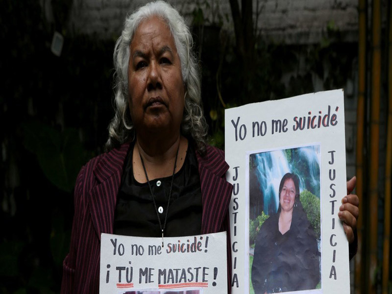 Gustavo Martínez Contreras. Irinea Buendía ha luchado durante ocho años por justicia por su hija asesinada