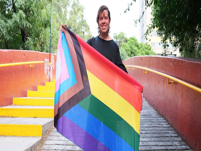 Izael Euan / ONU México. Galo, que se identifica como no binaria trans y queer, ha enfrentado la discriminación y las fobias con honestidad y amor propio.